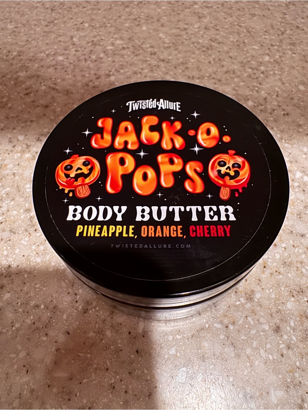 Twisted Allure Jack-O-Pops Body Butter - (Pineapple Orange Cherry) New